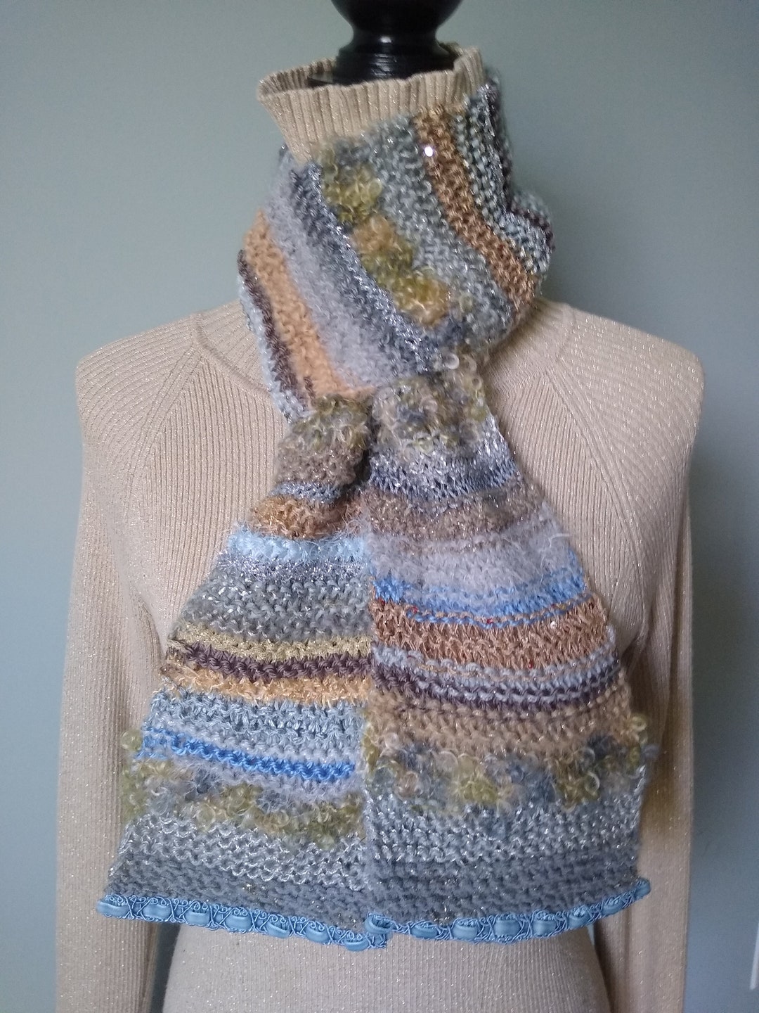 Striped Scarf 