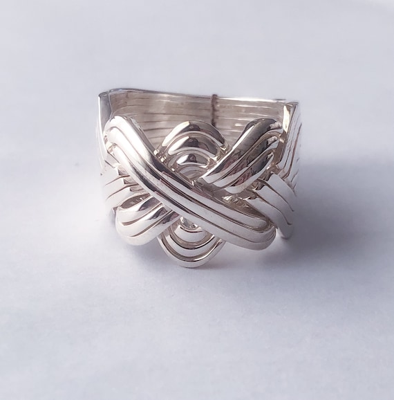Bague puzzle 12 anneaux deals
