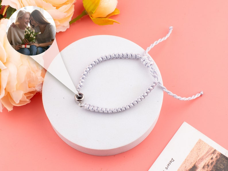 grey Photo Projection Bracelet