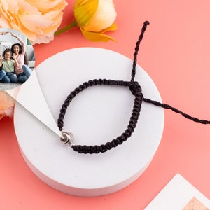 black Photo Projection Bracelet