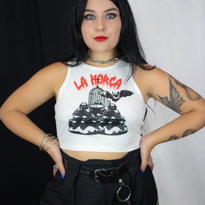 Haut goth, style sombre, gothique, punk, haut grunge, style goth, haut d&#39;Halloween, chemise chauve-souris, chemise goth, sang, style cimetière, esthétique sombre