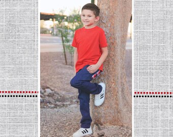 Ryker&#39;s Skinny Jeans for Kids Sizes 2 to 14 PDF Sewing Pattern Instant Download