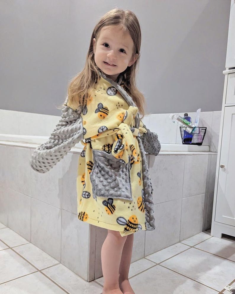 Kids Robe Sewing Pattern: Fleece or Terry, Sizes 2 to 14 Stephen's (PDF ...