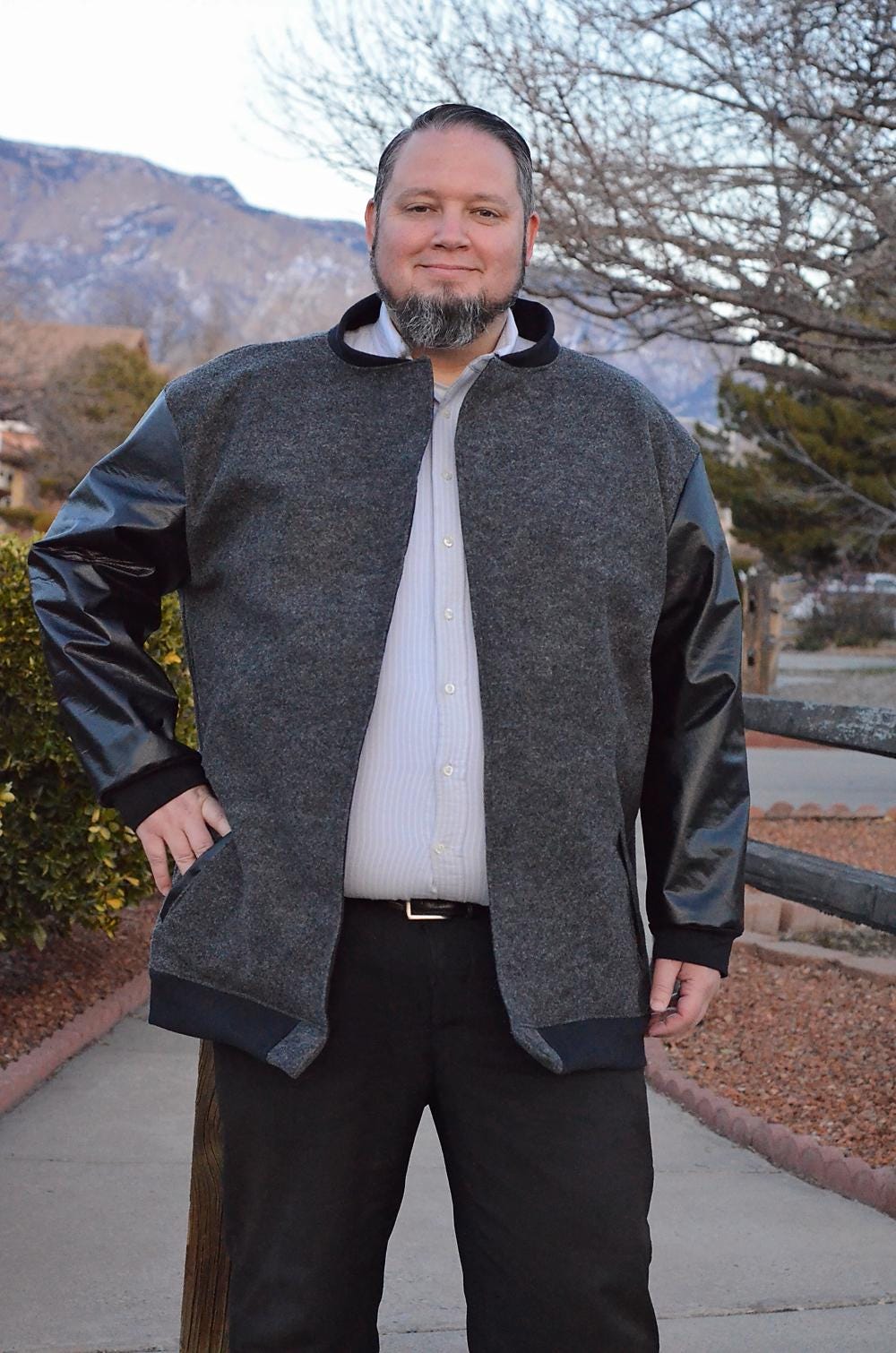 Adult Letterman Jacket Sewing Pattern: Brock's Varsity Sizes Mens XXS ...