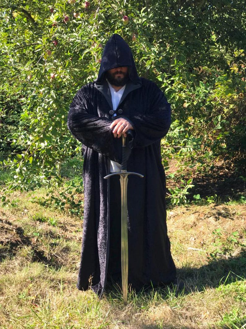 Sword Robe Adult's Character Robe Sewing Pattern: Wizard, Jedi, Zombie, Sizes Men ...