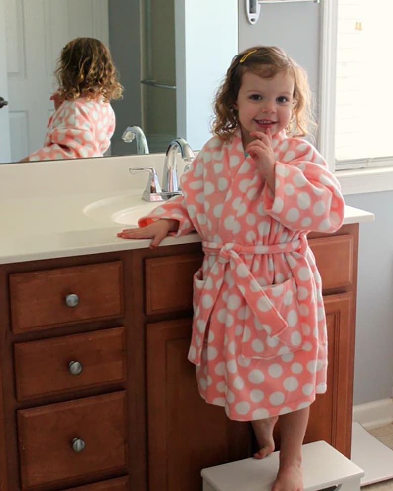 Kids Robe Sewing Pattern: Fleece or Terry, Sizes 2 to 14 Stephen's (PDF ...