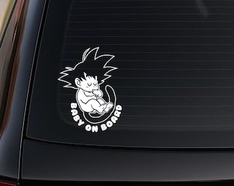 Baby on board dragon fighter decal