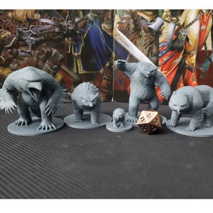 Owlbear Bundle/ mz4250/ Pathfinder/ D&D/ RPG / Tabletop/ Fantasy