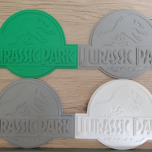 Jurassic Park 3D Printed Logo