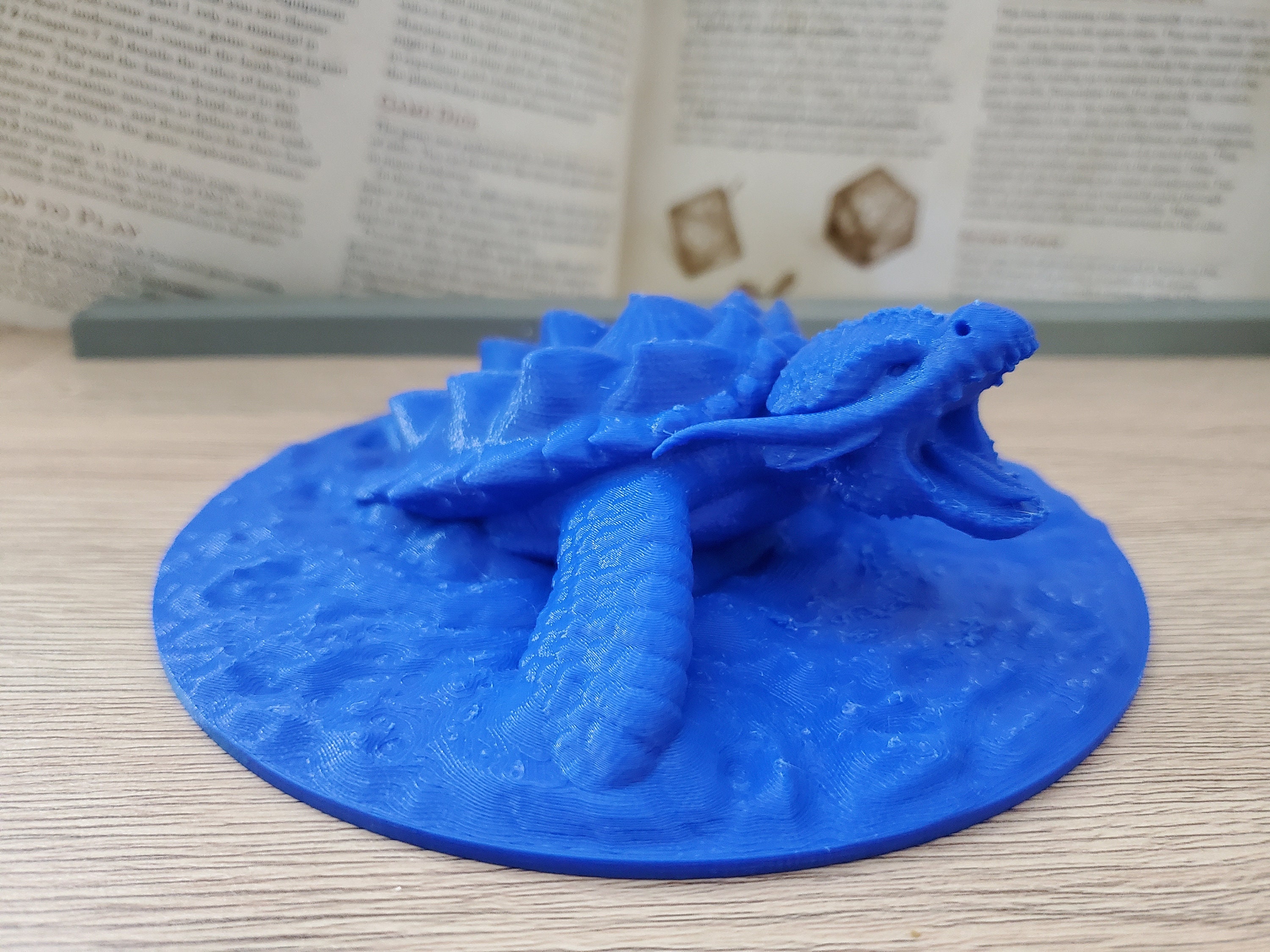 Dragon Turtle Breaching Miniature/ Pathfinder/ D&D / RPG / Tabletop ...