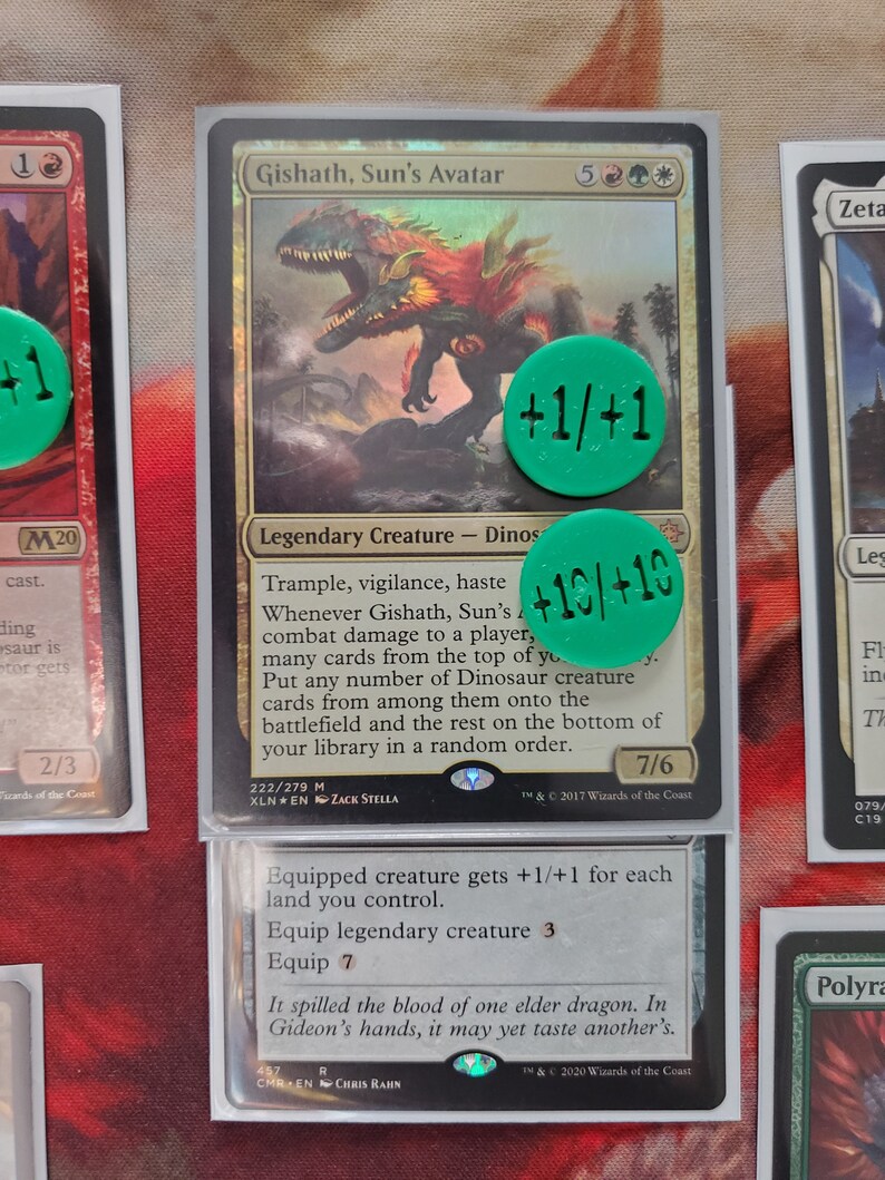66x 1/1 and 1/1 Counters for Magic the Gathering 3D Etsy