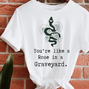 MANACLED quote t-shirt, Dramione shirt, Granger and Draco t-shirt, MANACLED gift, Wizard indie t-shirt, Universal, Potter fan fiction, Draco