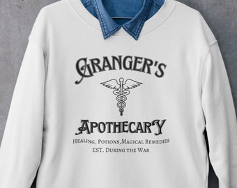 MANACLED fanfiction Sweatshirt, Granger's Apothecary, Dramione Sweater, Manacled book gift, Universal, Wizard Potter fan fiction, Draco