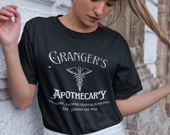MANACLED Fan Fiction T-shirt, Granger's Apothecary tee, Dramione Shirt, Manacled book gift, Universal, Wizard fan fiction, Draco, indie tee