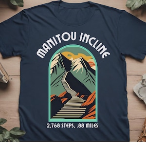 Manitou Incline Graphic Tee, Manitou Springs, The Incline, Hiking tee