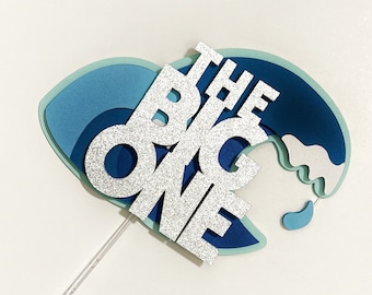 The Big One Cake Topper: Surfer 1st Birthday, Beach Party