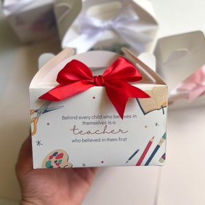 Teacher Appreciation Gift Box: Thank You Treat Box