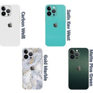 Film autocollant de protection en vinyle pour iPhone, pour iPhone 15, 14, 13, 12, 11 Pro Max Plus, Mini, fabriqué en allemagne image 7