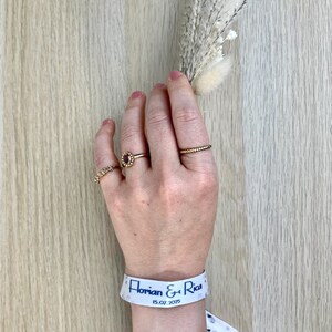 100 Personalisierte Stoffarmbänder – Komplett In Produktbild-Vorschau 6