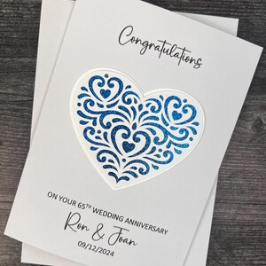 Wife 65th Anniversary Card - Special Thoughts - View #5
