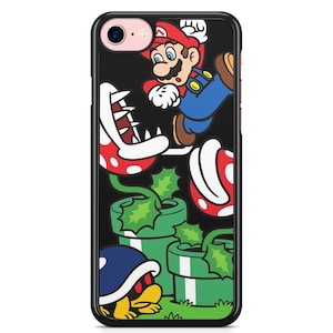 Benutzerdefinierte iPhone Samsung 5,5S,6,6S,7,8,SE,X,11,12,13,14,15,16 Super Mario Bros Hülle
