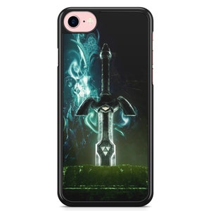 Coque iPhone Samsung 5,5S,6,6S,7,8,SE,X,11,12,13,14,15,16 iPhone The Legend Of Zelda Ocarina of time Art