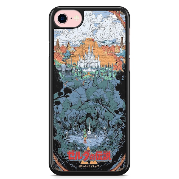 iPhone Case Samsung 5,5S,6,6S,7,8,SE,X,11,12,13,14,15 The Legend of Zelda Vintage