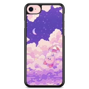 Coque iPhone Samsung 5,5S,6,6S,7,8,SE,X,11,12,13,14,15,16 Kirby 2