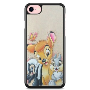 Custom iPhone Samsung 5,5S,6,6S,7,8,SE,X,11,12,13,14,15,16 Bambi Thumper Disney Case