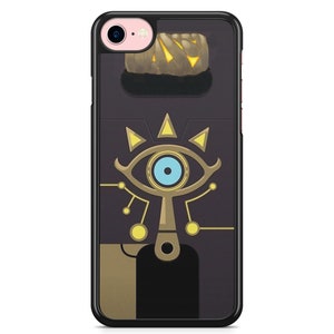 Coque iPhone Samsung 5,5S,6,6S,7,8,SE,X,11,12,13,14,15,16 The Legend of Zelda Breath of the Wild Sheikah Plate