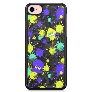 Coque iPhone Samsung 5,5S,6,6S,7,8,SE,X,11,12,13,14,15,16 Splatoon Art 2