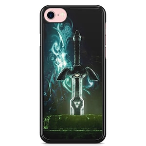 Coque iPhone Samsung 5,5S,6,6S,7,8,SE,X,11,12,13,14,15,16 The Legend if Zelda Ocarina of Time Triforce