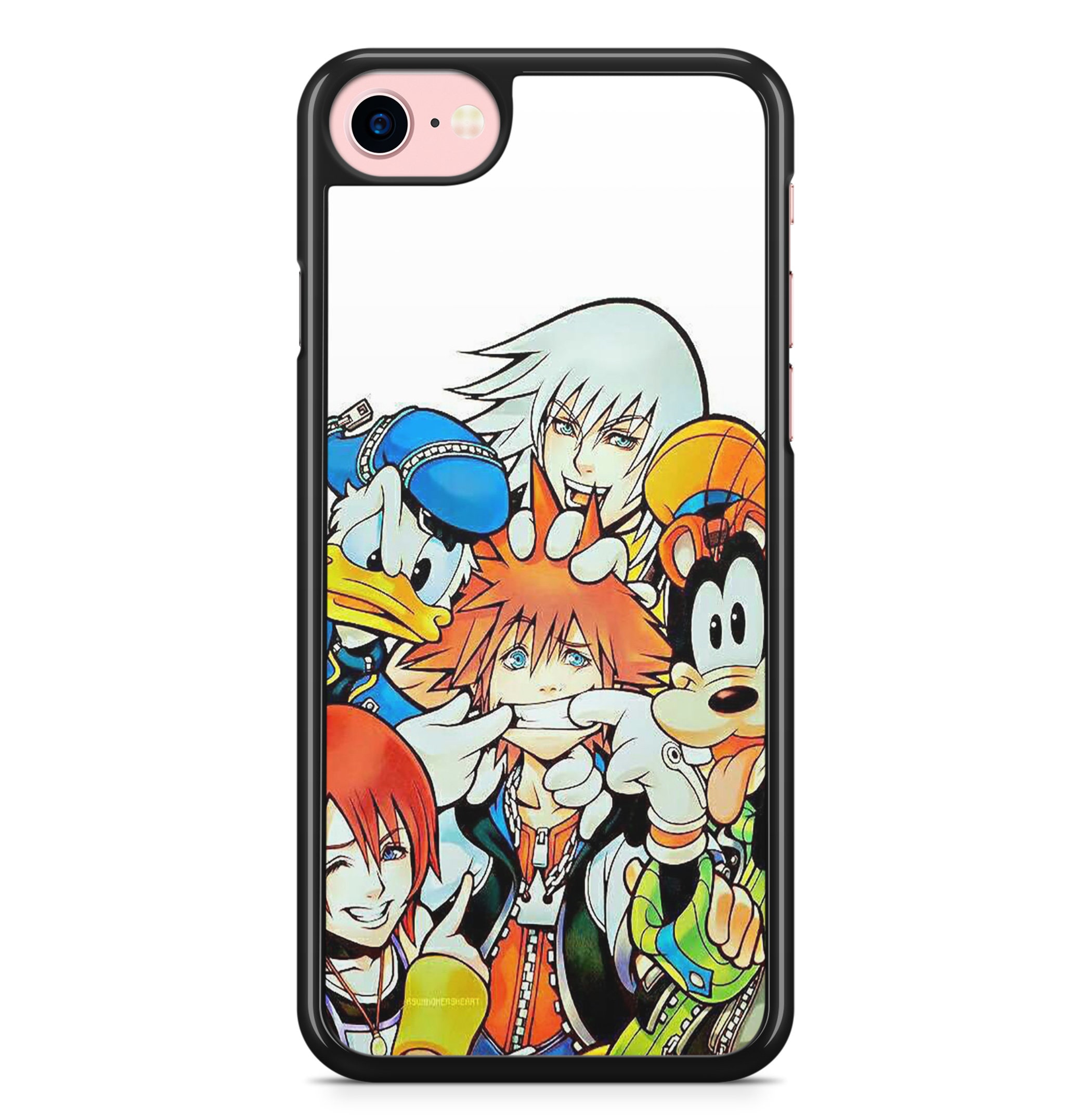 Custom iPhone Samsung 5,5S,6,6S,7,8,SE,X,11,12,13,14,15,16 Kingdom Hearts  Disney Donald Duck Case