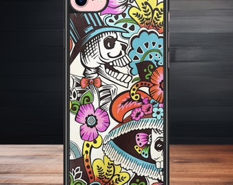 Case for iPhone and Samsung Liberty Dia de la Catrina