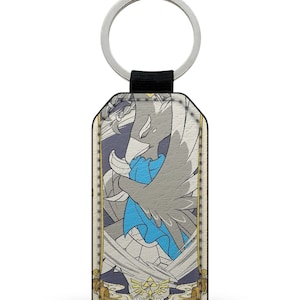 Keyring Keychain Ring Imitation Leather Faux Leather Revali The Legend of Zelda Breath of the Wild
