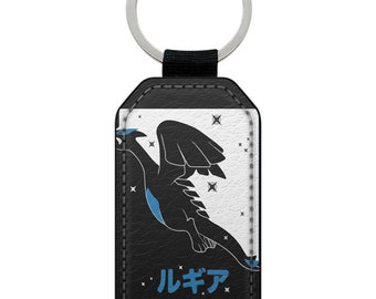 Keychain Ring Imitation Leather Faux Leather Luggia Pokemon