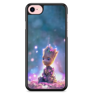 Coque iPhone Samsung 5,5S,6,6S,7,8,SE,X,11,12,13,14,15,16 I am Groot je s'appelle Groot