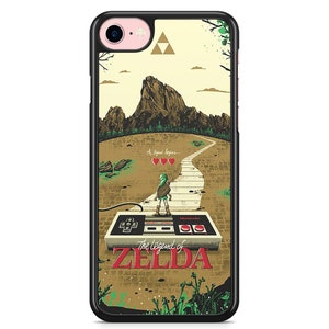 Coque iPhone Samsung 5,5S,6,6S,7,8,SE,X,11,12,13,14,15,16 The Legend of Zelda VIntage