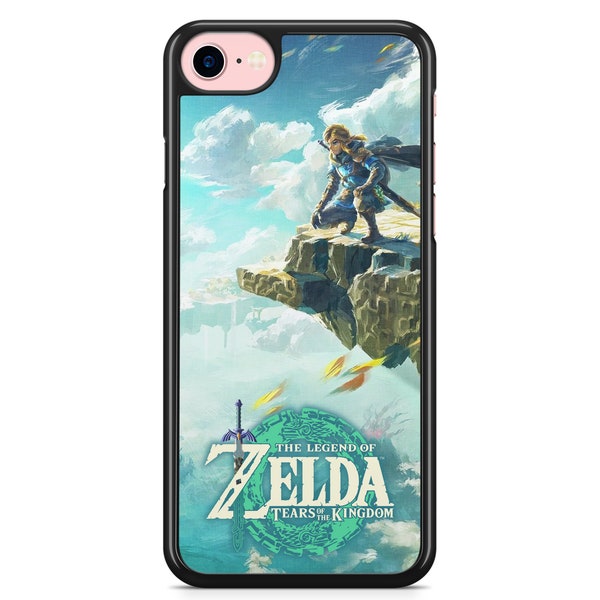 Coque iPhone 5,5S,6,6S,7,8,SE,X,11,12,13,14,15 The Legend of Zelda Tears of the Kingdom