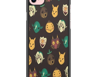 Funda personalizada para iPhone Samsung 5, 5S, 6, 6S, 7, 8, SE, X, 11, 12, 13, 14, 15, 16 con artículos de The Legend of Zelda Majora's Mask