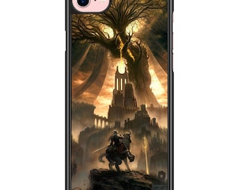 Funda personalizada para iPhone Samsung 5, 5S, 6, 6S, 7, 8, SE, X, 11, 12, 13, 14, 15, Malenia Blade of Miquella Shadow Erdtree Messmer