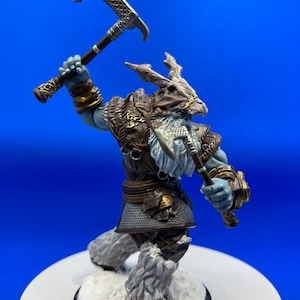 Hand painted Frost Giant Miniature
