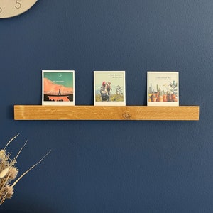 Picture bar as a picture frame made of oak - The modern, minimalist photo bar as an alternative to the picture frame from waldfactum