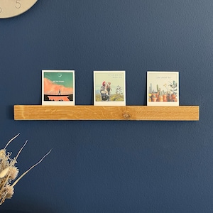 Picture bar as a picture frame made of oak - The modern, minimalist photo bar as an alternative to the picture frame from waldfactum