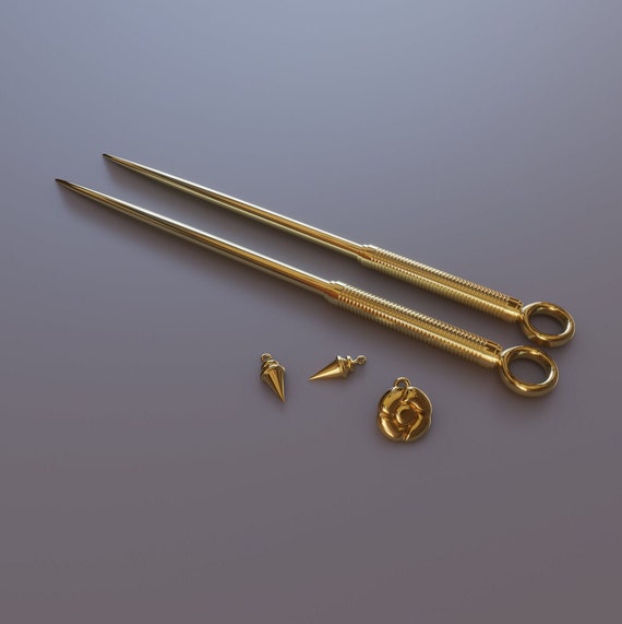 Assassin Blade with Accessories STL Files | Digital 3D Print Files