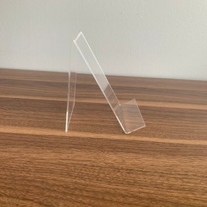 1Pcs Clear Acrylic Book holder, Bookstand, product display