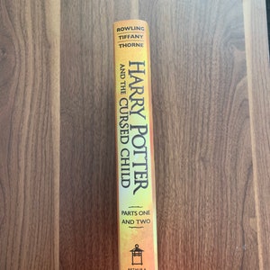 Harry Potter and the Cursed Child - Parts One and Two by J.K. Rowling ...