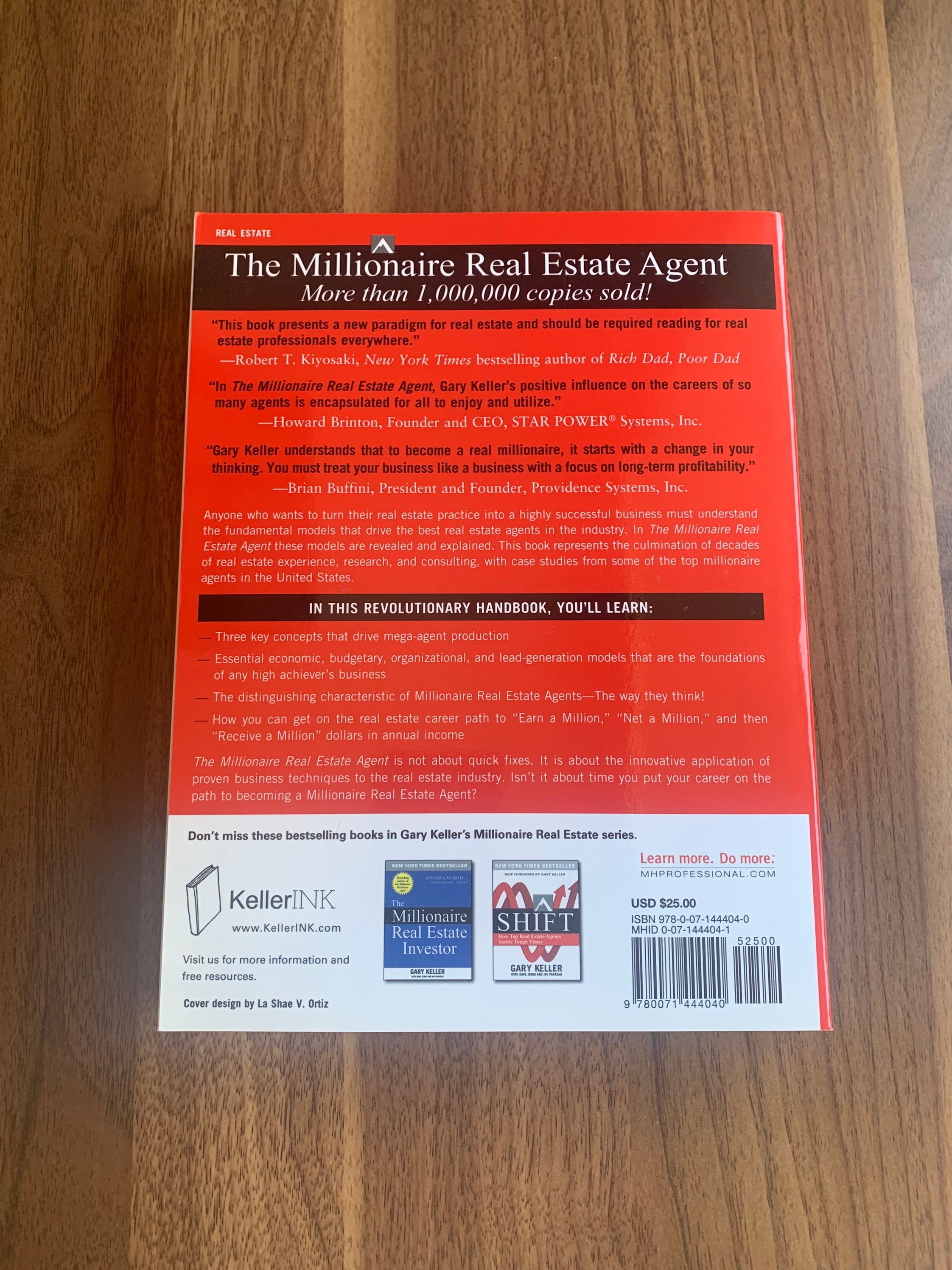 The Millionaire Real Estate Agent by Gary Keller Etsy
