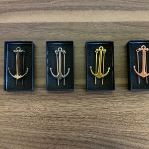 Anchor Metal Bookmark