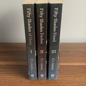 Fifty Shades Novel Series Trilogy By E.L. James
